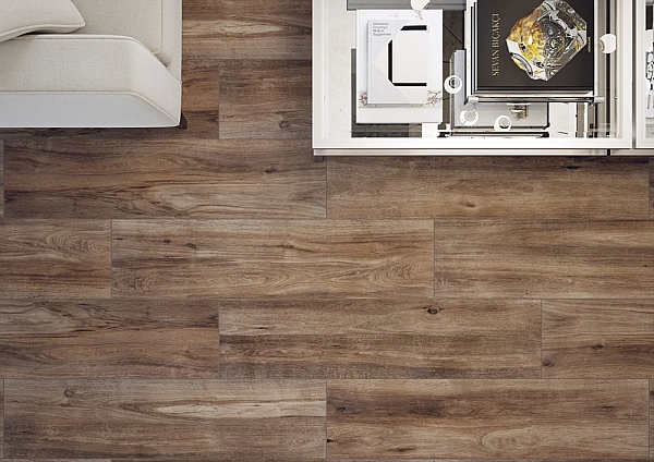 Плитка підлогова Mattina Marrone RECT 19,3x120,2x0,8 код 9425 Cerrad - Фото - 3