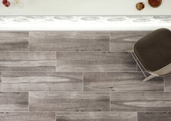 Плитка підлогова Mattina Grigio RECT 19,3x120,2x0,8 код 9401 Cerrad - Фото - 4