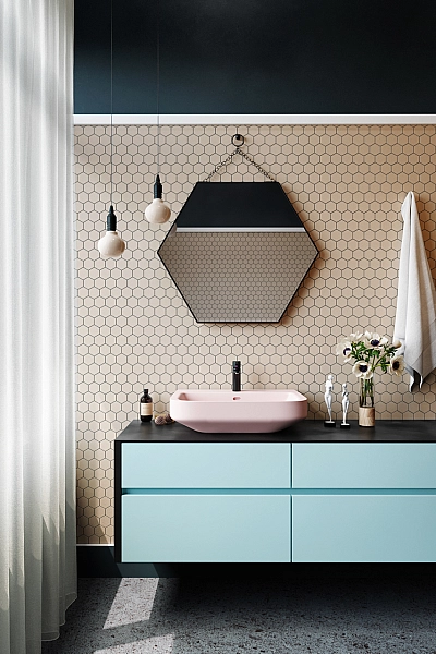 Мозаїка HEXAGON H 6018 Biege Smoke 295х295х9 Кераміка Лео - Фото - 4