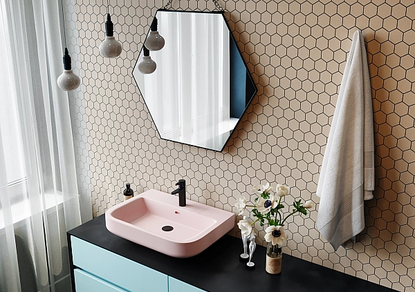 Мозаїка HEXAGON H 6018 Biege Smoke 295х295х9 Кераміка Лео - Фото - 3