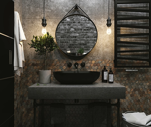 Мозаїка HP 6011 MATT Hexagon 295x295x9 Котто Кераміка - Фото - 3