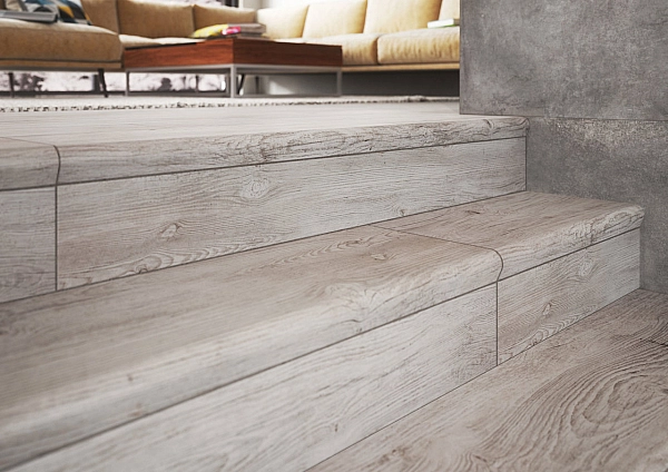 Сходинка з капіносом V-shape Mattina Bianco 320-50x1202x8 Cerrad - Фото - 2