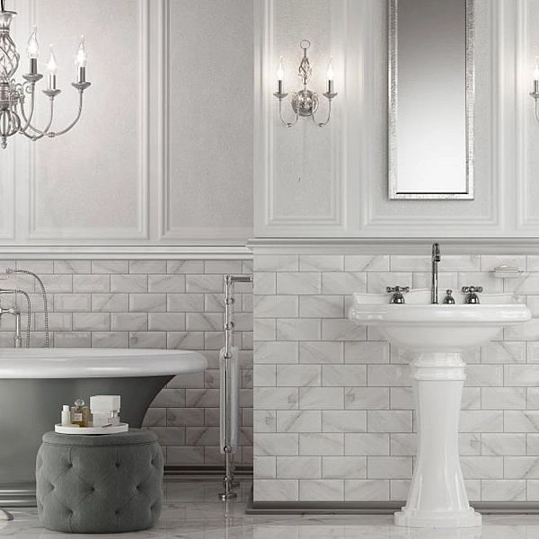 Плитка стінова Metrotiles каррара 100x200x7 Golden Tile - Фото - 3