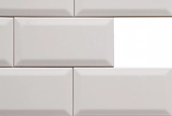 Плитка стінова Metrotiles сатин білий 100x200x7 Golden Tile - Фото - 2