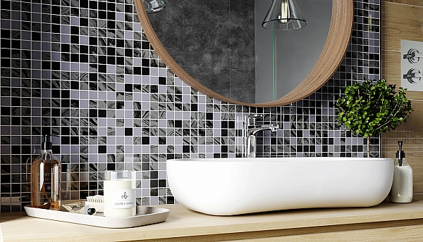 Мозаїка GMP 0425004 С3 Print 3-Grey ND-Grey NW 300x300x4 Котто Кераміка - Фото - 4