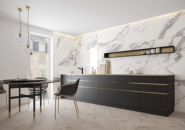 Плитка керамогранітна Calacatta White RECT 1197x1197x8 Cerrad - Фото - 2