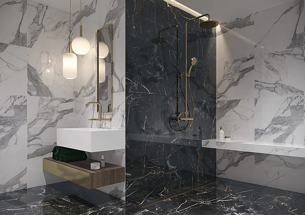 Плитка підлогова Marquina Gold POL 59,7x119,7x0,8 код 6651 Cerrad - Фото - 2