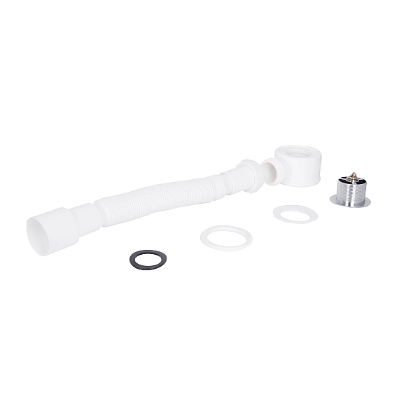 Сифон для душевого поддона Lidz (CRM) автоматический (выход 40/50 мм) - Фото - 7