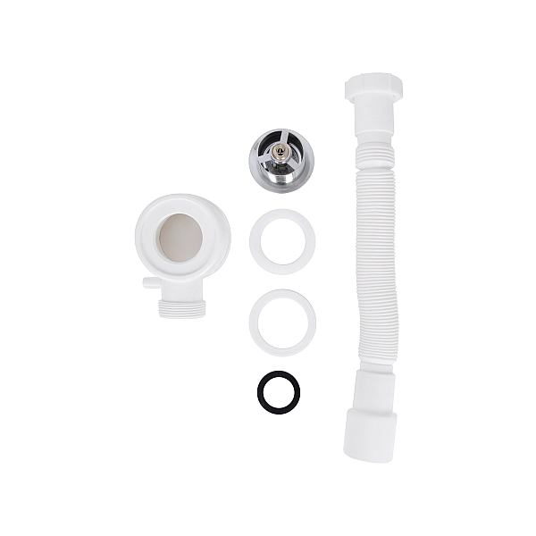 Сифон для душевого поддона Lidz (CRM) автоматический (выход 40/50 мм) - Фото - 8