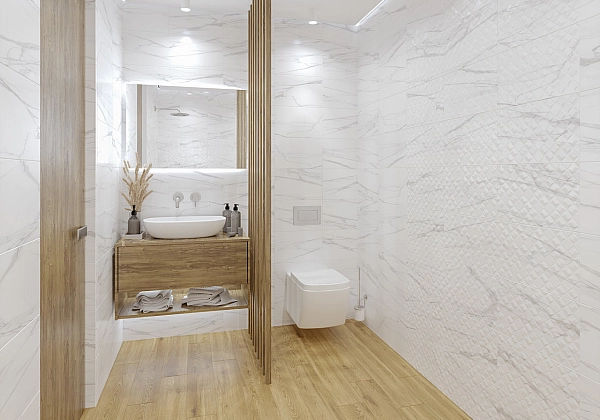 Плитка стінова 862151 Elba Сірий SATIN 25x40 код 2104 Голден Тайл - Фото - 2