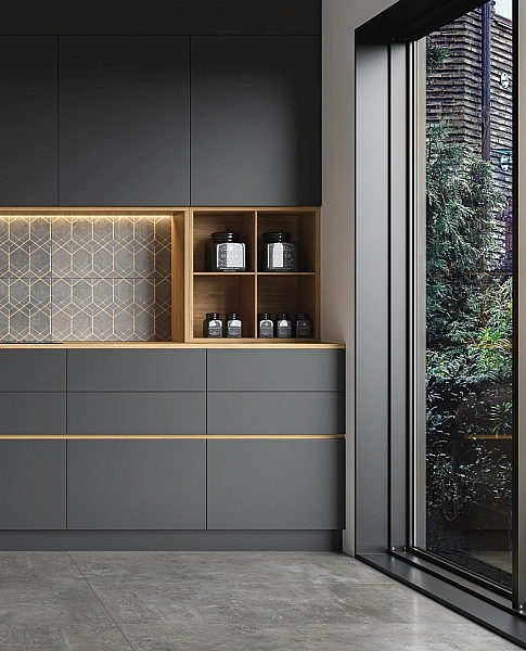 Плитка керамогранітна Softcement Graphite POL 597x597x8 Cerrad - Фото - 3