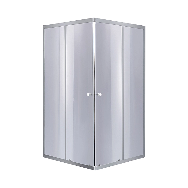 Душова кабіна Lidz Wawel SC80x80.SAT.LOW.GR, скло тон. 4 мм + Lidz Душовий піддон KAPIELKA ST80x80х14 - Фото - 3