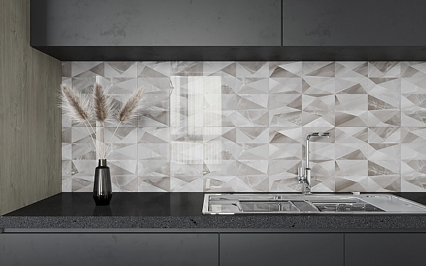 Плитка стінова 3L1251 Lazurro Бежевий 30x60 код 1084 Голден Тайл - Фото - 2