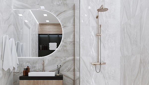 Плитка стінова 3LV061 Lazurro Бежевий 30x60 код 2336 Голден Тайл - Фото - 2