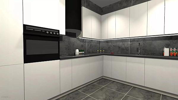 Плитка керамогранітна Quenos Graphite 598x1198x8 Opoczno - Фото - 2