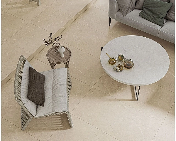 Плитка керамогранітна Sunnydust Beige RECT 598x1198x10 Paradyz - Фото - 3