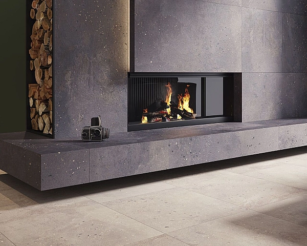 Плитка керамогранітна Desertdust Grafit RECT STR 598x1198x10 Paradyz - Фото - 2