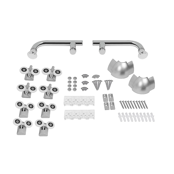 Душова кабіна Lidz Wawel SC100x80.SAT.LOW.FR, скло Frost 5 мм + Lidz Душовий піддон KAPIELKA ST100x80х14 - Фото - 8