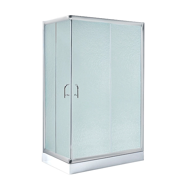 Душова кабіна Lidz Wawel SC100x80.SAT.LOW.FR, скло Frost 5 мм + Lidz Душовий піддон KAPIELKA ST100x80х14