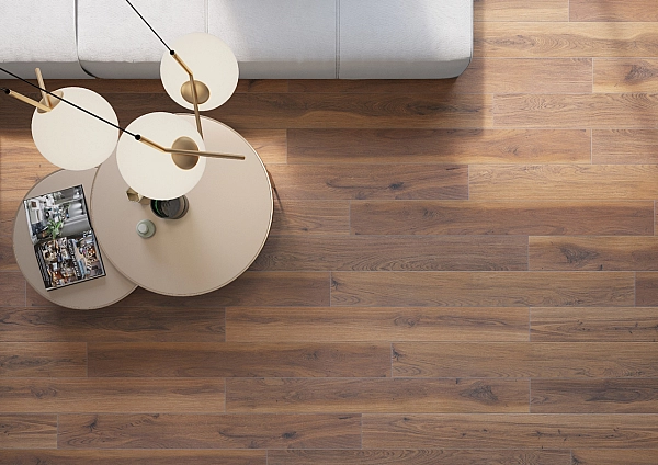 Плитка підлогова Acero Marrone RECT 19,3x159,7x0,8 код 4626 Cerrad - Фото - 2