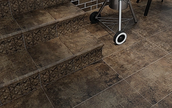 Плитка керамогранітна LUKAS BROWN 298х598x8 Cersanit - Фото - 2