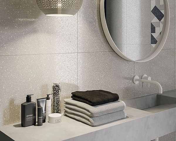 Плитка керамогранітна Macroside Bianco RECT LAP 598x598x9 Paradyz - Фото - 3