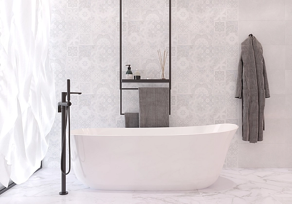 Плитка стінова Doha сірий печворк №1 300x600x9 Golden Tile - Фото - 2