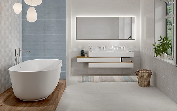 Плитка стінова MEDLEY BLUE 200х600x8,5 Cersanit - Фото - 2