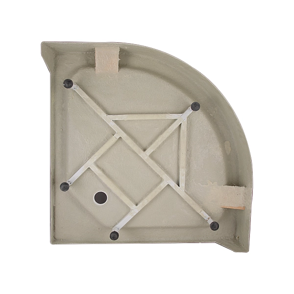 Душова кабіна Lidz Latwa SC80x80.SAT.LOW.FR, скло Frost 4 мм + Lidz Душовий піддон KAPIELKA ST80x80x15 - Фото - 12