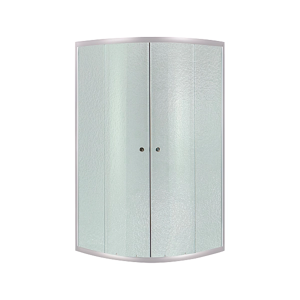 Душова кабіна Lidz Latwa SC80x80.SAT.LOW.FR, скло Frost 4 мм + Lidz Душовий піддон KAPIELKA ST80x80x15 - Фото - 3