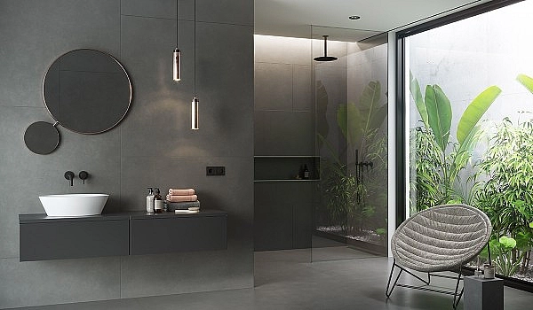 Плитка керамогранітна Grava Grey 598x598x8 Opoczno - Фото - 2