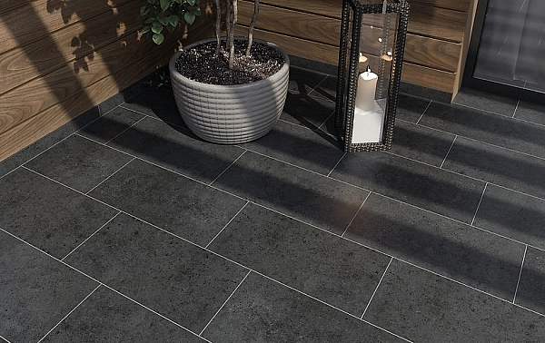 Плитка керамогранітна HIGHBROOK ANTHRACITE 298х598x8 Cersanit - Фото - 2