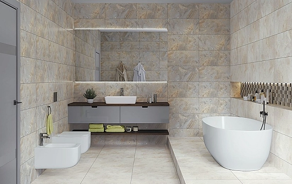 Плитка керамогранітна GAMILTON GREY 298x598x8 Cersanit - Фото - 2