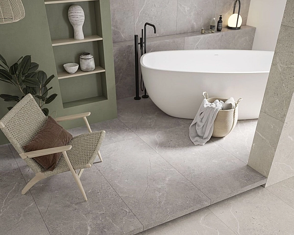 Плитка керамогранітна Sunnydust Grys RECT 598x1198x10 Paradyz - Фото - 2