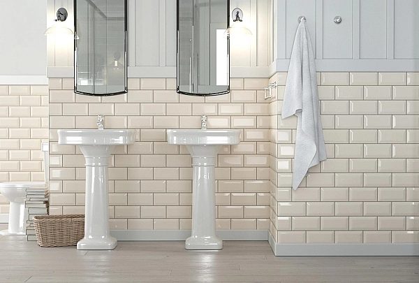 Плитка стінова The Wall plane світло-сірий 100x300x7 Golden Tile - Фото - 5