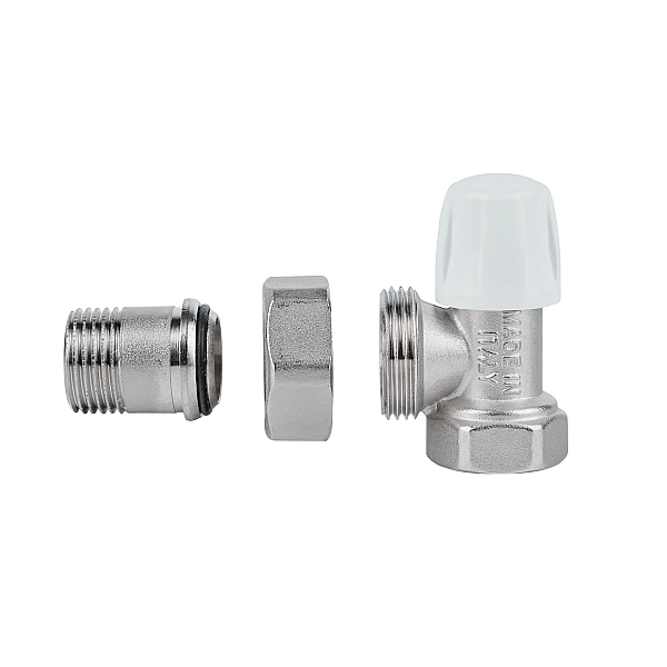 Кран радіаторний Icma 1/2" кутовий без ручки №805 - Фото - 4