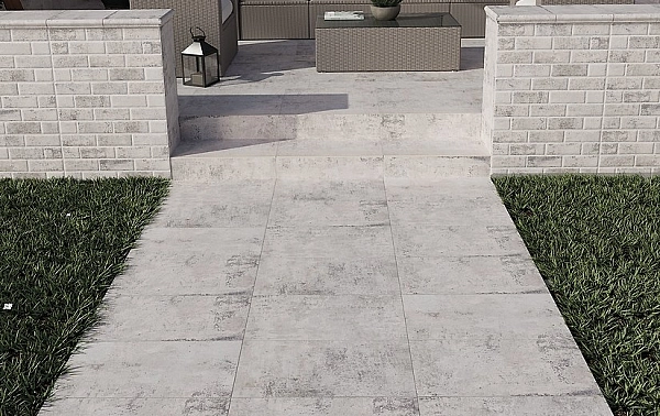 Плитка керамогранітна LUKAS WHITE 298х598x8 Cersanit - Фото - 2