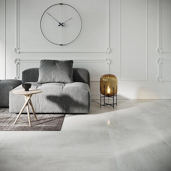 Плитка керамогранітна Grava White 598x1198x8 Opoczno - Фото - 2