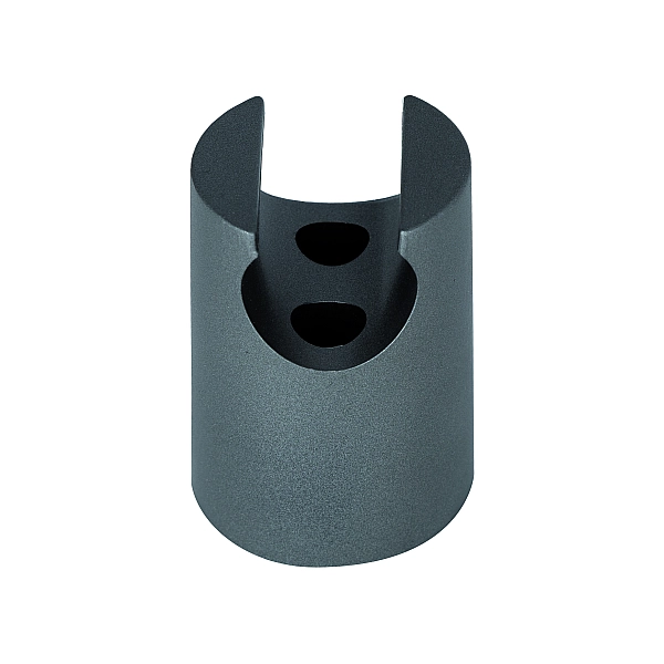 Держатель для ручного душа Qtap Spojeni округлый QT829910842854GRP Graphite - Фото - 2