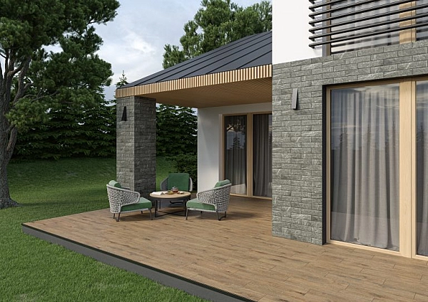 Плитка підлогова Listria Marrone 17,5x80x0,8 код 8884 Cerrad - Фото - 3