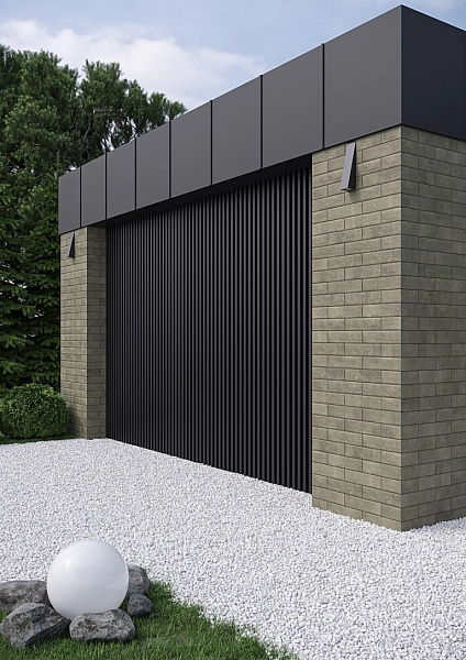 Камінь фасадний Macro Grafit 7,4x30x0,9 код 8983 Cerrad - Фото - 2