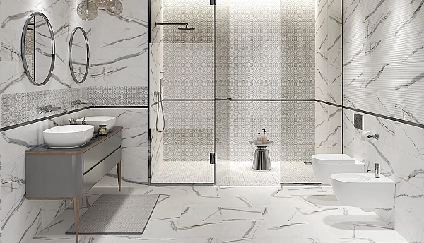 Плитка керамогранітна Blumarine Pattern SATIN 420x420x8 Opoczno - Фото - 2