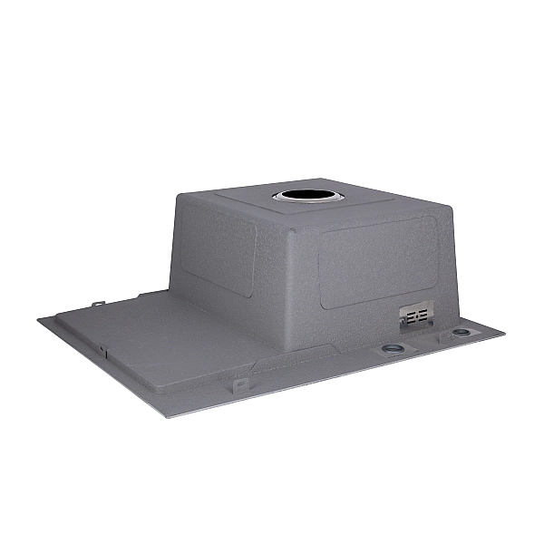 Мойка для кухни интегрированная Lidz Handmade H6350L крыло слева (LDH6350BRUL45588) Brushed Steel 3,0/1,0 мм - Фото - 5