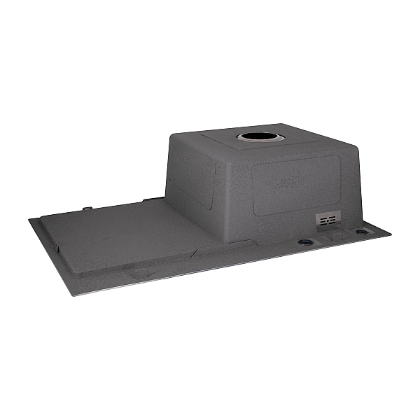 Мойка для кухни интегрированная Lidz Handmade H7849L крыло слева (LDH7849BRUL45592) Brushed Steel 3,0/1,0 мм - Фото - 5