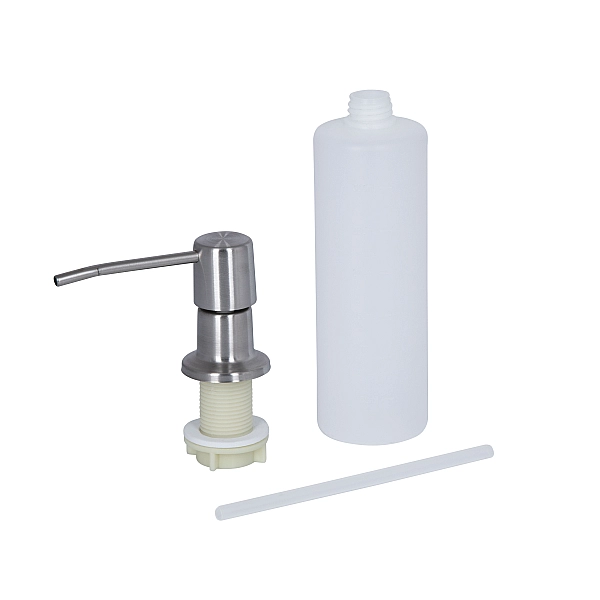 Мойка для кухни интегрированная Lidz Handmade H7849L крыло слева (LDH7849BRUL45592) Brushed Steel 3,0/1,0 мм - Фото - 7