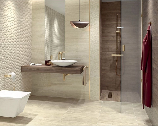 Плитка керамогранітна Silence Beige RECT 598x598x9 Paradyz - Фото - 2