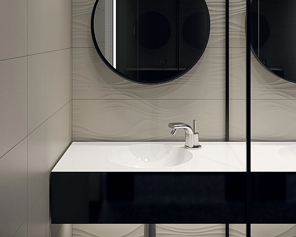 Плитка стінова Neve Bianco RECT STR MAT 25x75 код 7440 Ceramika Paradyz - Фото - 4