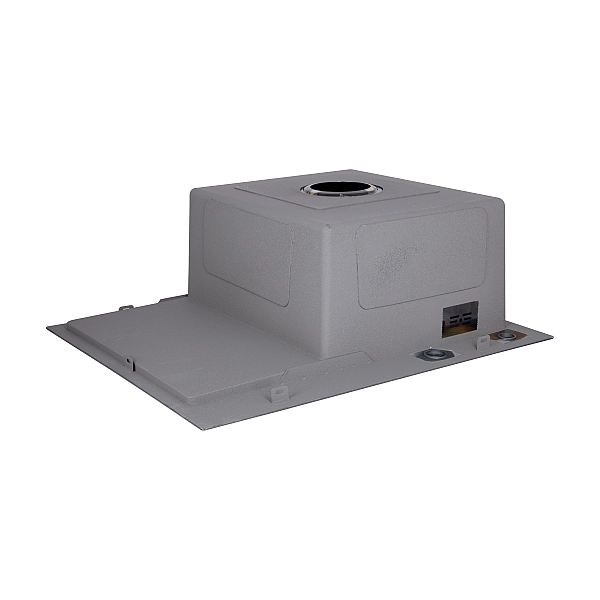 Мийка для кухні інтегрована Lidz Handmade H6350BL крило ліворуч (LDH6350BRUL45589) Brushed Black PVD 3,0/1,0 мм - Фото - 5