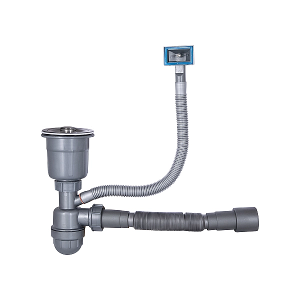 Мийка для кухні інтегрована Lidz Handmade H6350BL крило ліворуч (LDH6350BRUL45589) Brushed Black PVD 3,0/1,0 мм - Фото - 8