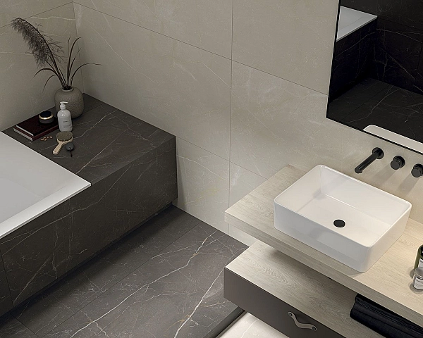 Плитка керамогранітна Linearstone Brown RECT 598x598x9 Paradyz - Фото - 3